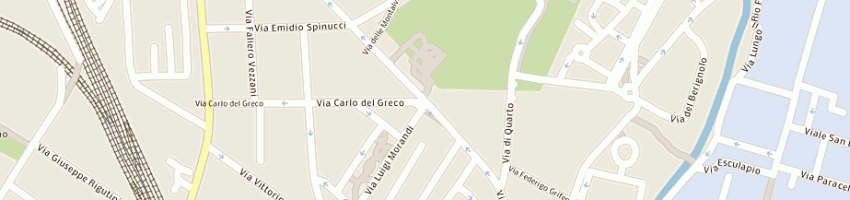 Mappa della impresa villa gisella srl a FIRENZE