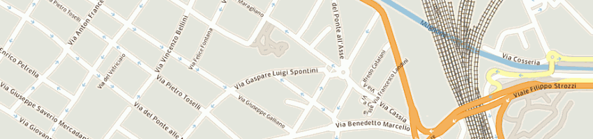 Mappa della impresa aicardi sandro (srl) a FIRENZE