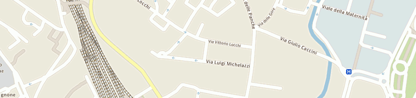 Mappa della impresa merloni elettrodomestici spa a FIRENZE