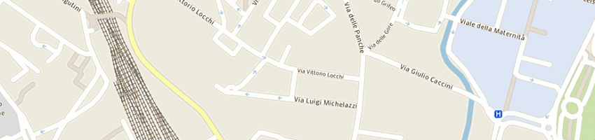 Mappa della impresa il filo d'erba di ermini daniele a FIRENZE
