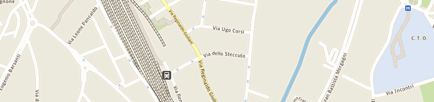 Mappa della impresa italian contemporary jewellery srl a FIRENZE