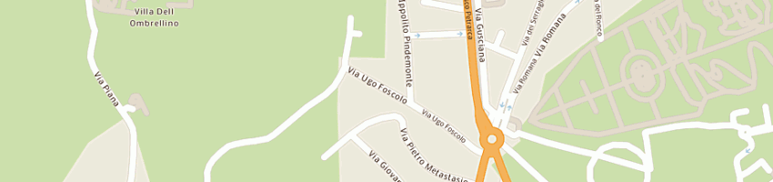 Mappa della impresa l'atelier - snc a FIRENZE