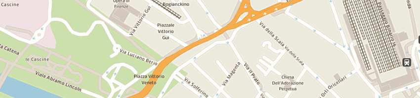 Mappa della impresa corpo nazionale giovani esploratori italiani a FIRENZE