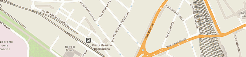 Mappa della impresa edilval sas a FIRENZE