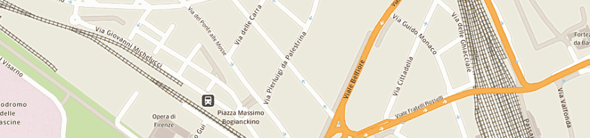 Mappa della impresa car audio centre a FIRENZE