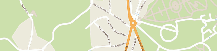 Mappa della impresa gielle di giacomelli giovanni sas a FIRENZE