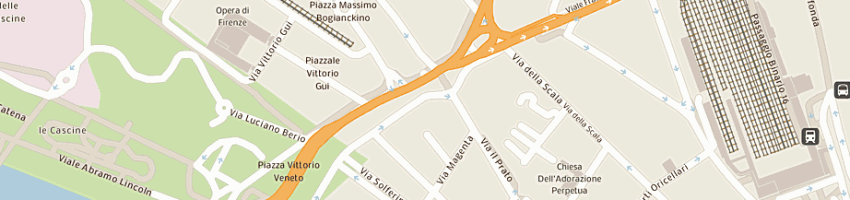 Mappa della impresa copyworld srl a FIRENZE
