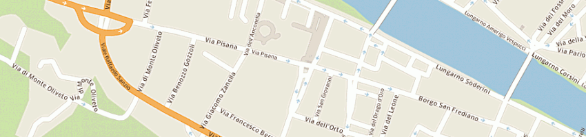 Mappa della impresa poli simone a FIRENZE