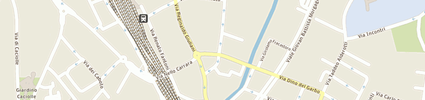 Mappa della impresa giacomelli luigi a FIRENZE