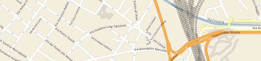 Mappa della impresa minieri a FIRENZE