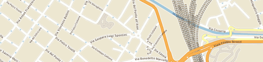 Mappa della impresa amf di agresti marco a FIRENZE