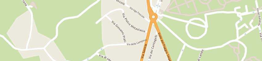 Mappa della impresa poli alberto a FIRENZE