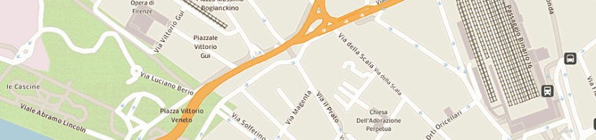 Mappa della impresa banca cr firenze filiale n 8 a FIRENZE