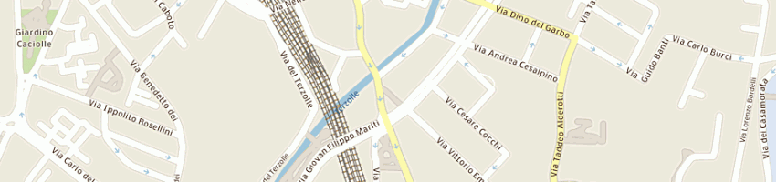 Mappa della impresa generini nello a FIRENZE
