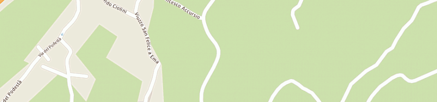 Mappa della impresa cimiteri comunali a FIRENZE