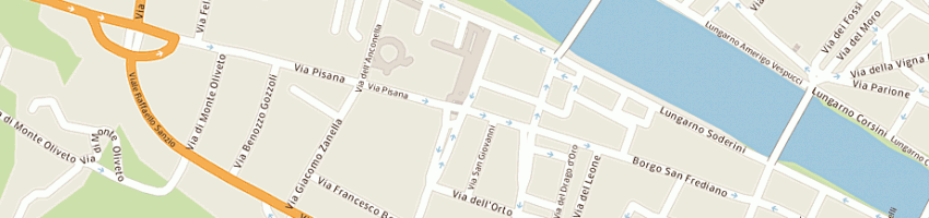 Mappa della impresa lucchesi mauro a FIRENZE