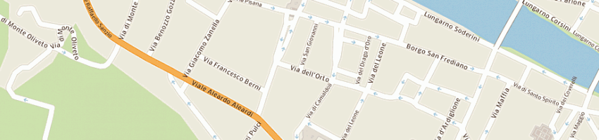 Mappa della impresa casa wolf sas a FIRENZE