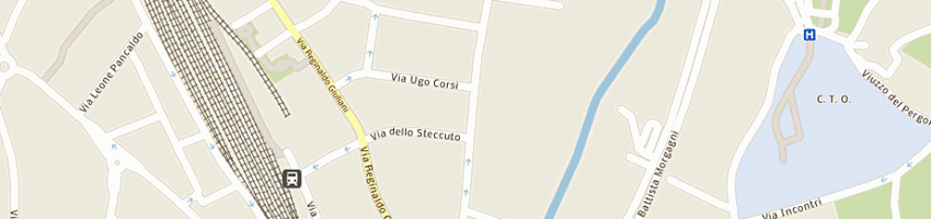 Mappa della impresa venerabile confraternita misericordia di rifredi a FIRENZE