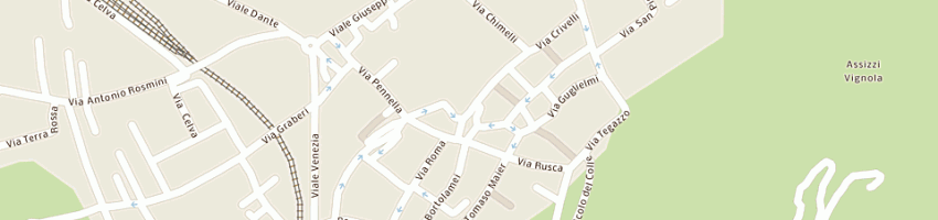 Mappa della impresa jolly profumi di corradi maria teresa a PERGINE VALSUGANA