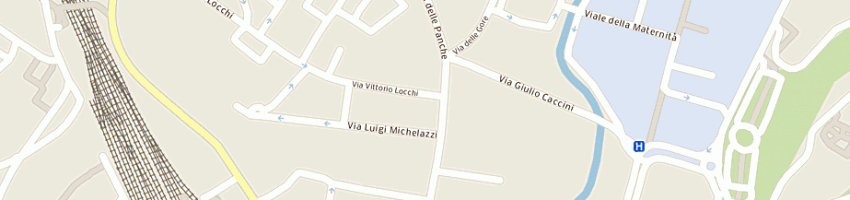 Mappa della impresa banca cr firenze filiale n 31 a FIRENZE