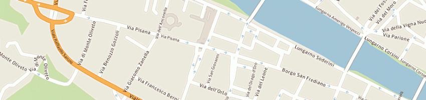 Mappa della impresa sanigest sas di anna di benedetto a FIRENZE