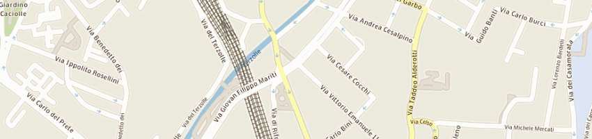 Mappa della impresa alba srl a FIRENZE