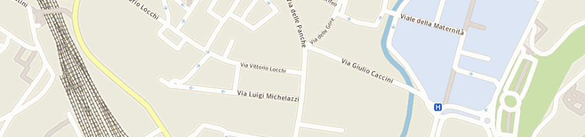 Mappa della impresa erboristeria alchemilla a FIRENZE