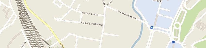 Mappa della impresa lupi ivana a FIRENZE