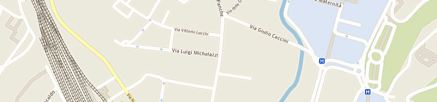 Mappa della impresa fabbri ines a FIRENZE