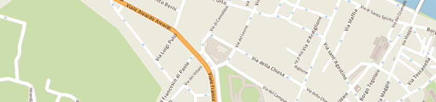 Mappa della impresa giana srl a FIRENZE