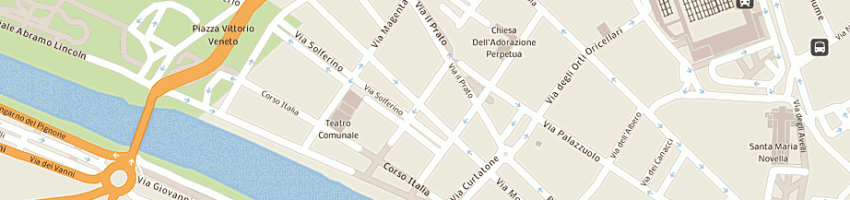 Mappa della impresa sogeta world class hotels spa a FIRENZE