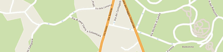 Mappa della impresa harno srl a FIRENZE