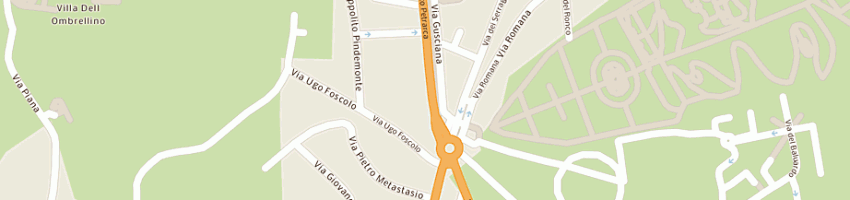 Mappa della impresa la maona 1 sas a FIRENZE