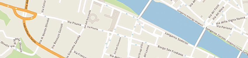 Mappa della impresa poggi alessandro srl a FIRENZE