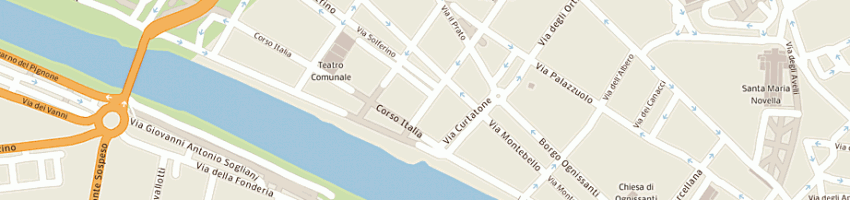 Mappa della impresa fintecnica srl a FIRENZE
