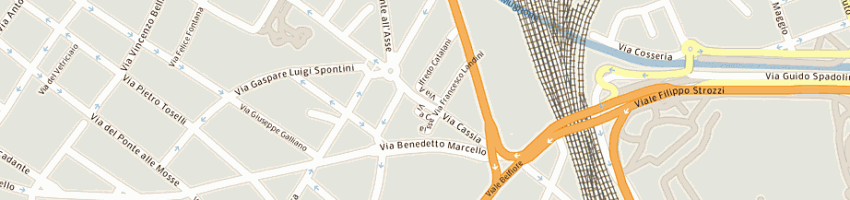 Mappa della impresa seghimotor snc di seghi luca e c a FIRENZE