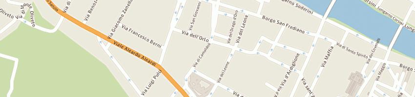 Mappa della impresa mahe' srl a FIRENZE