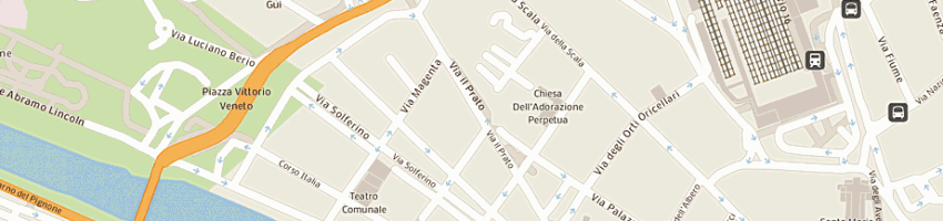 Mappa della impresa divine di imperlini e c (snc) a FIRENZE