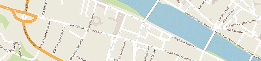 Mappa della impresa antico setificio fiorentino (spa) a FIRENZE