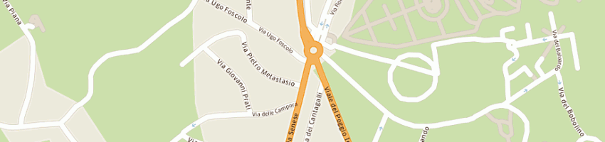 Mappa della impresa podetti annamaria a FIRENZE