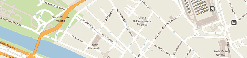 Mappa della impresa mercantile finance srl a FIRENZE