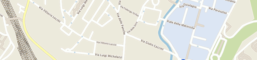 Mappa della impresa linea oro di s manuelli e g paladini snc a FIRENZE