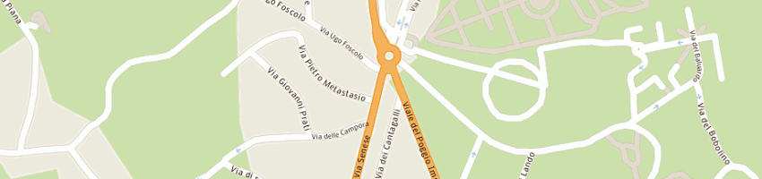 Mappa della impresa castalia libreria sas di giampiero turchi e c a FIRENZE