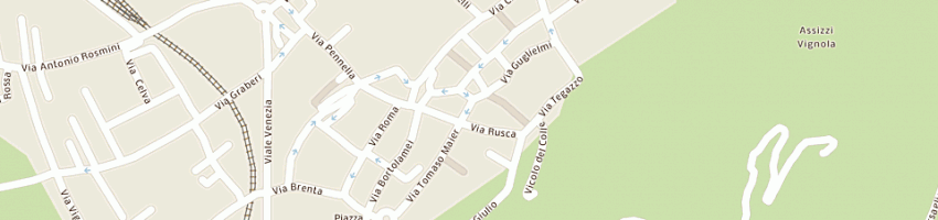 Mappa della impresa pergine spettacolo aperto associazione a PERGINE VALSUGANA