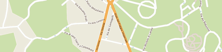 Mappa della impresa innocenti bruciatori (srl) a FIRENZE