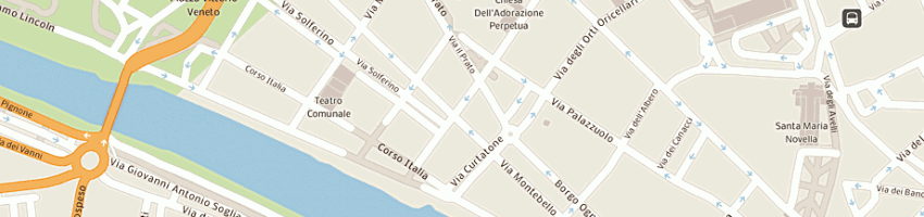 Mappa della impresa sima international airlines services srl a FIRENZE