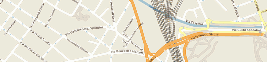Mappa della impresa max ballet associazione culturale a FIRENZE