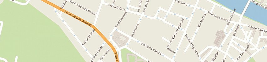 Mappa della impresa pandemonio sas a FIRENZE