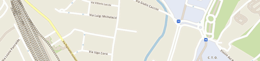 Mappa della impresa gavagni fabrizio a FIRENZE