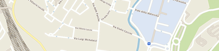 Mappa della impresa onoranze funebri toscane spa a FIRENZE